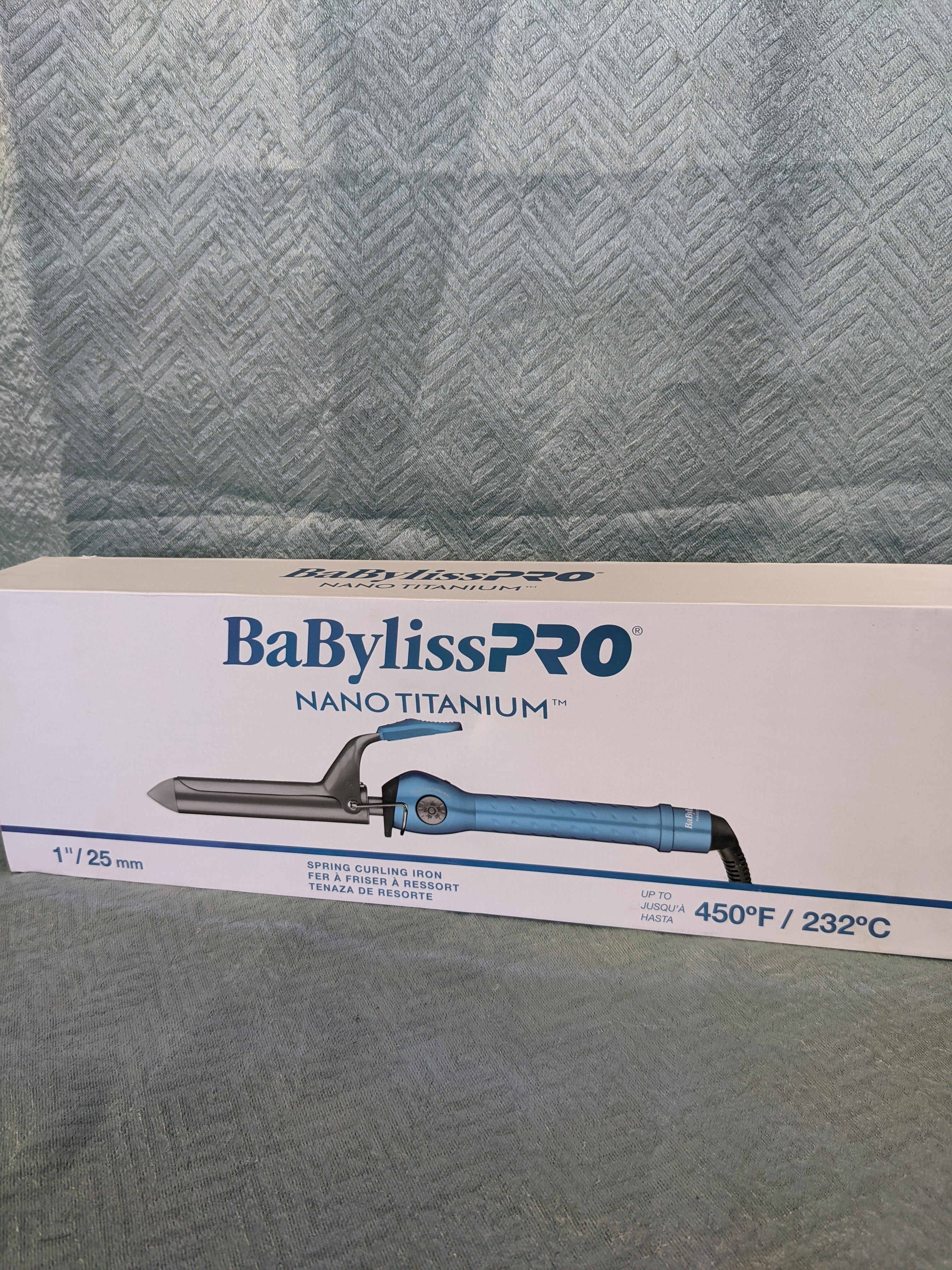 BaBylissPRO BaBylissPRO Nano Titanium Spring Curling Iron, 1 ct. (7537053892846)